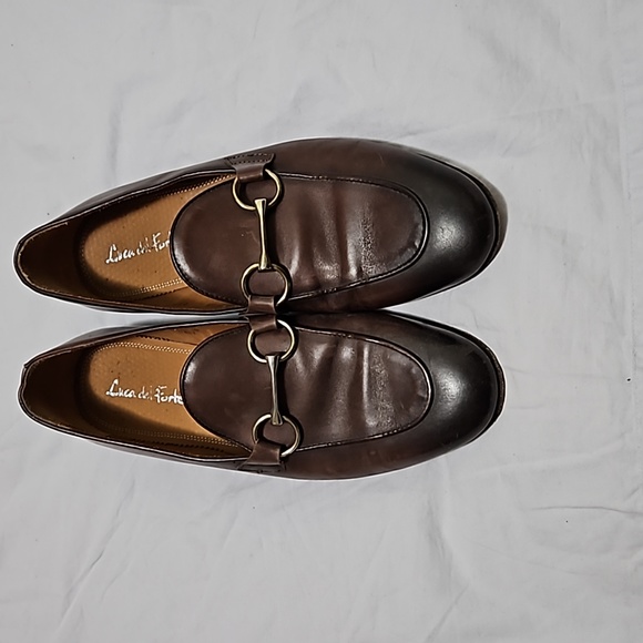 Luca del Forte brown horsebit loafers with patina. - Picture 3 of 7